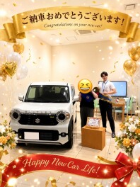 【祝ご納車】ターボがあれば坂道もらくらく！！ハスラーご納車！！